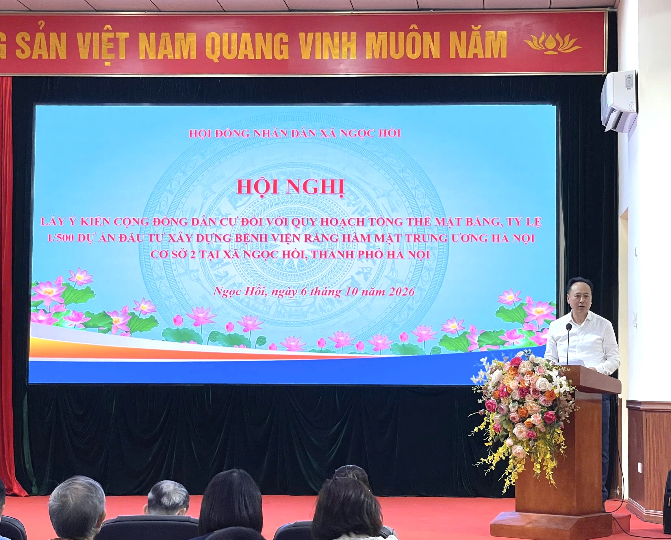 HỘI NGHỊ CÔNG BỐ QUY HOẠCH TỔNG THỂ DỰ ÁN BỆNH VIỆN RĂNG HÀM MẶT TRUNG ƯƠNG HÀ NỘI CƠ SỞ 2